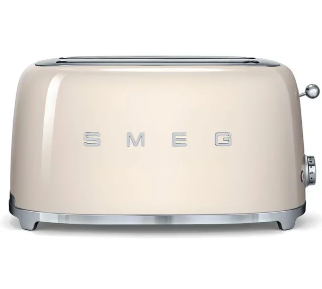 SMEG TSF02CREU Brödrost 4 skivor - Krämfinish
