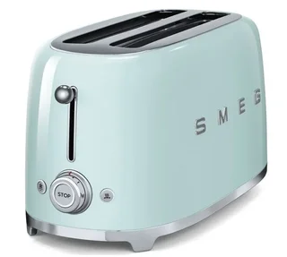 SMEG TSF02PGEU Brödroster 4 Skivor - Turkos