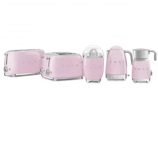 Φρυγανιέρα SMEG TSF02PKEU 4 Θέσεων – Ροζ Χρώμα