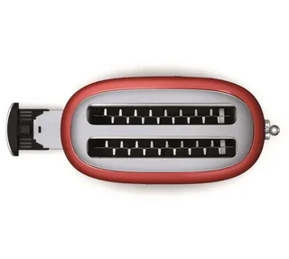 SMEG TSF02RDEU brödrost – 4 skivor, Röd