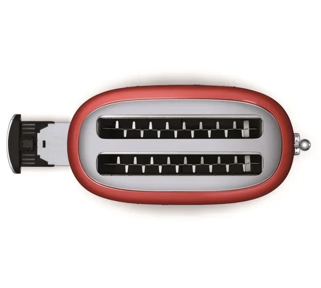 SMEG TSF02RDEU brödrost – 4 skivor, Röd