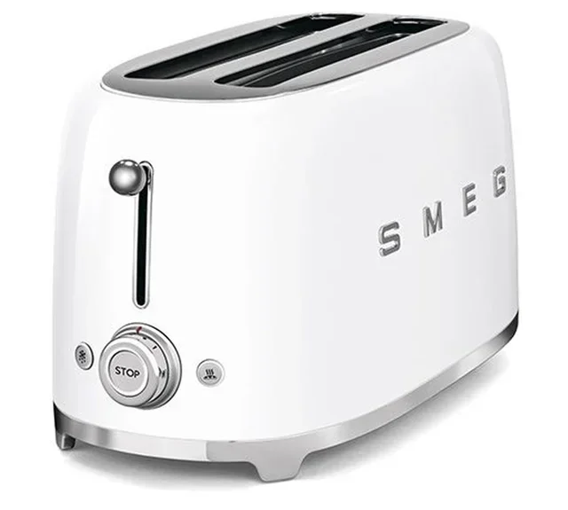 SMEG TSF02WHEU Brödrost - 4 Skivor Vit