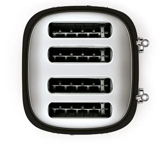 SMEG TSF03BLEU Brödrost 4 Skivor Svart