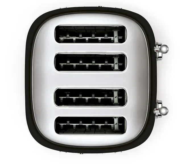 SMEG TSF03BLEU Brödrost 4 Skivor Svart