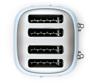 Smeg TSF03PBEU Toster na 4 kromki Błękitny