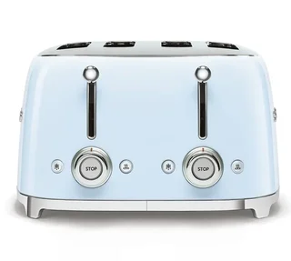 Smeg TSF03PBEU Toster na 4 kromki Błękitny