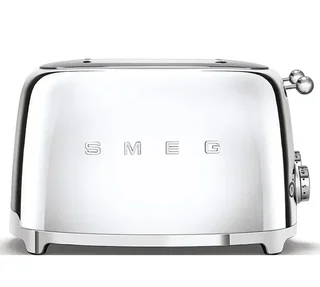 SMEG Brödrost TSF03SSEU 4 Skivor - Krom Finish