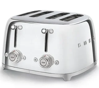 SMEG Brödrost TSF03SSEU 4 Skivor - Krom Finish