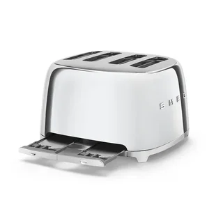SMEG Brödrost TSF03SSEU 4 Skivor - Krom Finish