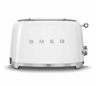 SMEG White Breakfast Bundle TSF01WHEU Toaster + KLF03WHEU Kettle