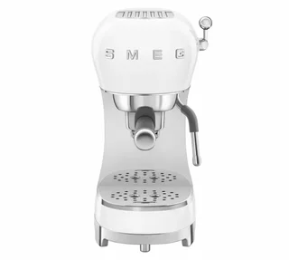 Máquina de espresso SMEG blanca ECF02WHEU estilo años 50