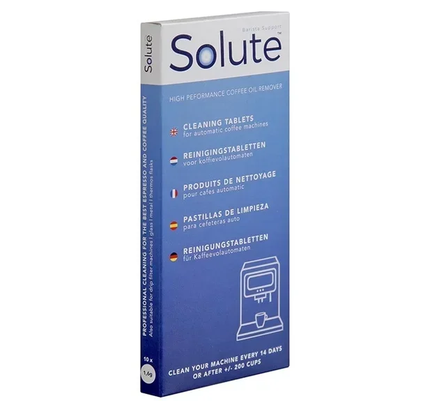 Compresse detergenti SOLUTE – manutenzione macchine automatiche, 10 pz