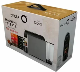 Special offer: Buy 120 Delta Q capsules + get Delta Q Mini Qool machine FREE