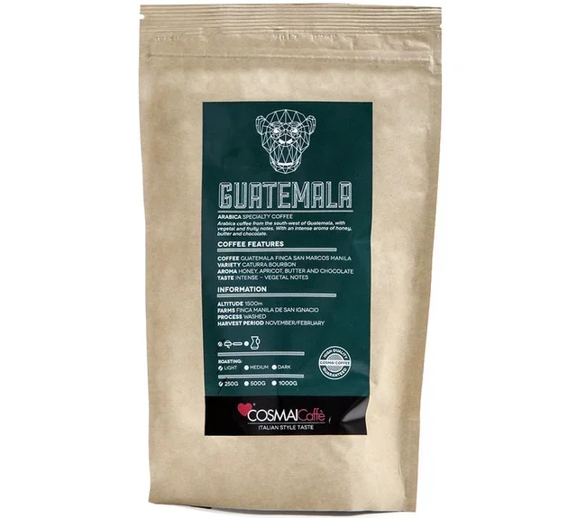 Specialty Guatemala Coffee Beans 250g - COSMAI CAFFÈ