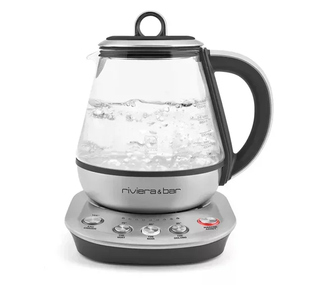 Stainless steel compact teapot BTH450 Fujian zen - Riviera&amp;Bar