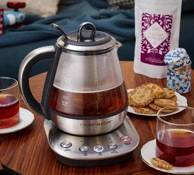 Kompakte Teekanne Edelstahl BTH450 Fujian zen - Riviera&amp;Bar