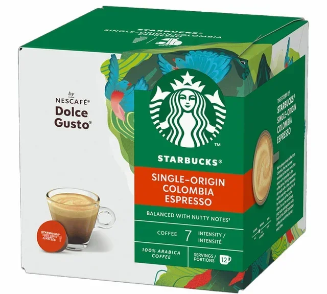 STARBUCKS – Nescafé* Dolce Gusto* Colombia -kapselit, 12 kpl