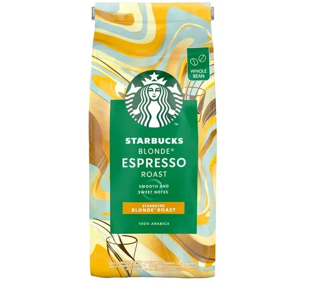 STARBUCKS Blonde Espresso Roast - Whole Bean Coffee - 450g