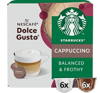 Capsule STARBUCKS Cappuccino – Compatibili Nescafé* Dolce Gusto* (confezione 12)