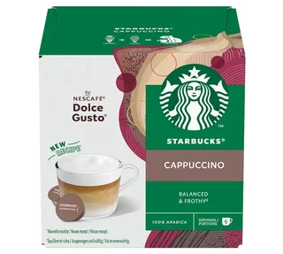Capsule STARBUCKS Cappuccino – Compatibili Nescafé* Dolce Gusto* (confezione 12)