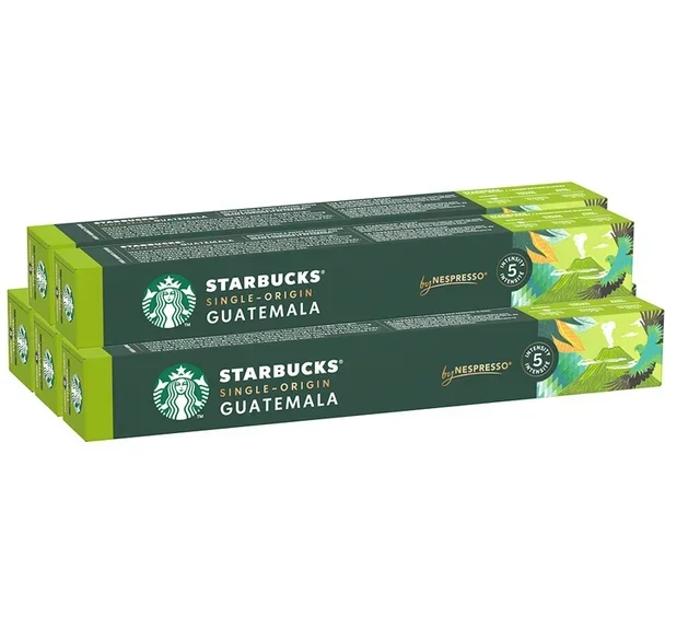 STARBUCKS Guatemala - 50 Nespresso* Original Compatible Capsules