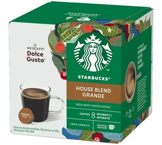 Capsule STARBUCKS House Blend – Confezione da 12 per Nescafé* Dolce Gusto*