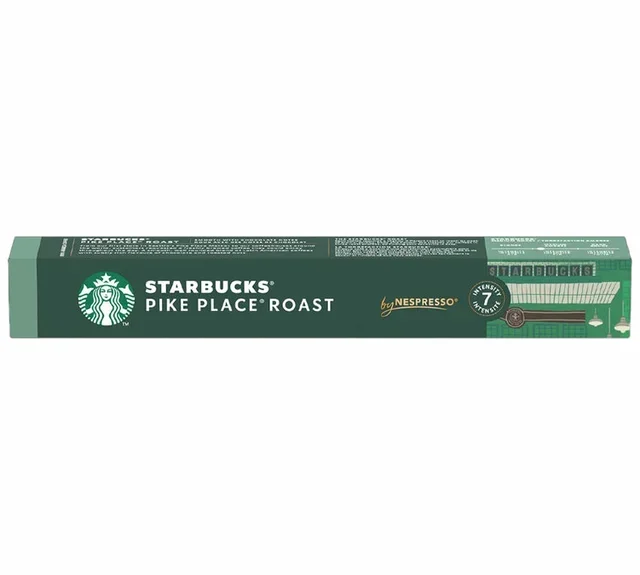 STARBUCKS Pike Place - 10 Aluminum Capsules for Nespresso* Original