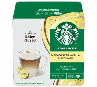 STARBUCKS Vanilla Macchiato – 12 db Nescafé* Dolce Gusto* kompatibilis kapszula