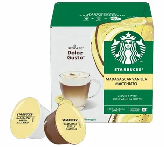 STARBUCKS Vanilla Macchiato – 12 db Nescafé* Dolce Gusto* kompatibilis kapszula