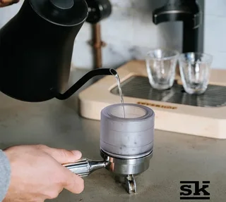 SUPERKOP Црна Ручна Еспреса Машина