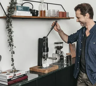 SUPERKOP Црна Ручна Еспреса Машина