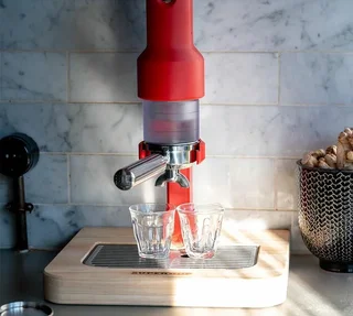 SUPERKOP Red Lever Espresso Machine SK-RE02