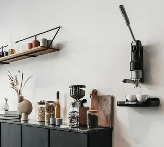 SUPERKOP wall mounting kit - black