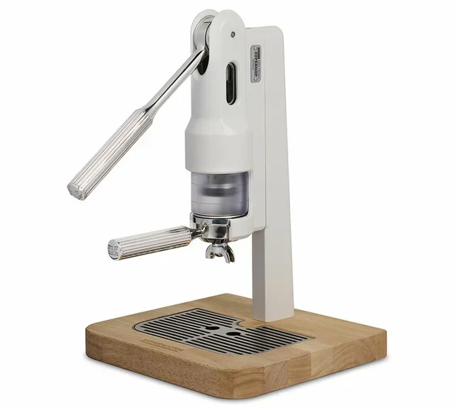 Máquina de espresso de palanca SUPERKOP Blanca