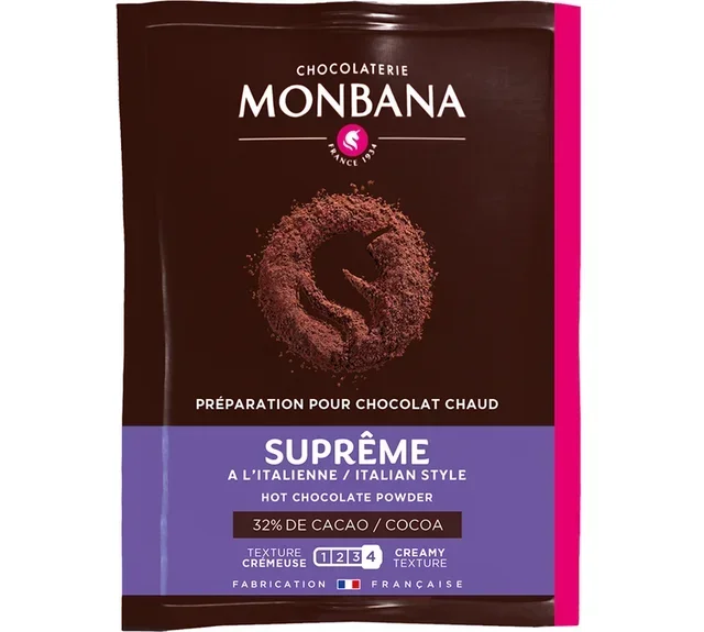 Supreme Chokladpulver - 50 Påsar - MONBANA