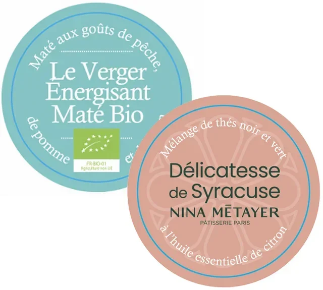 Nina Métayer Syracuse Delicatesse csomag és Le Verger Energisant - Szálas 2 x 100 g - COMPTOIR FRANÇAIS DU THÉ