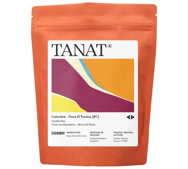 TANAT Colombia Finca El Paraiso - 200g Whole Bean Coffee