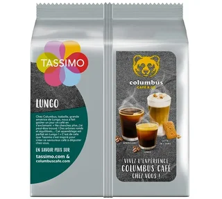 70-pack T-Disc Columbus Lungo kapslar till TASSIMO