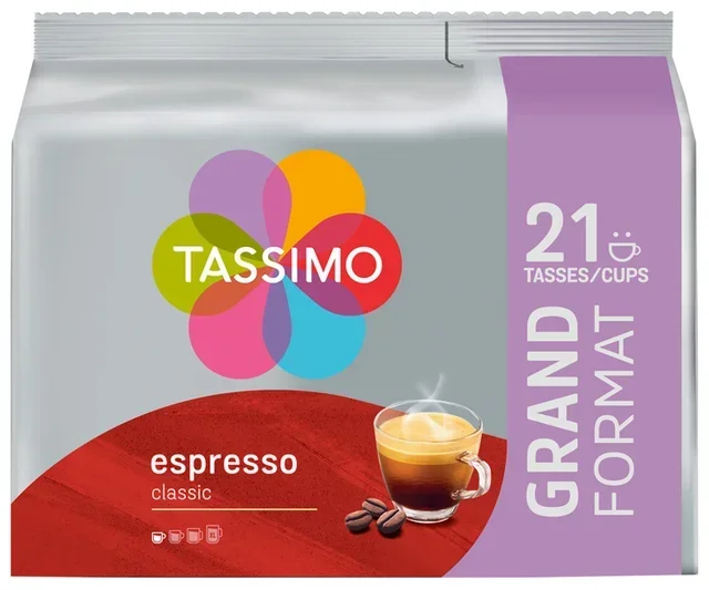 21 TASSIMO Espresso Classic koffiecups