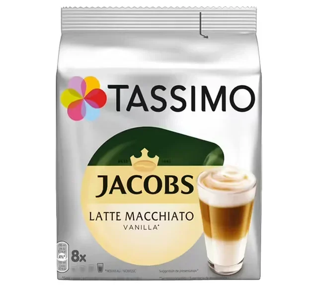 48 δισκία Tassimo Jacobs Latte Macchiato – Πακέτο γνωριμίας – TASSIMO