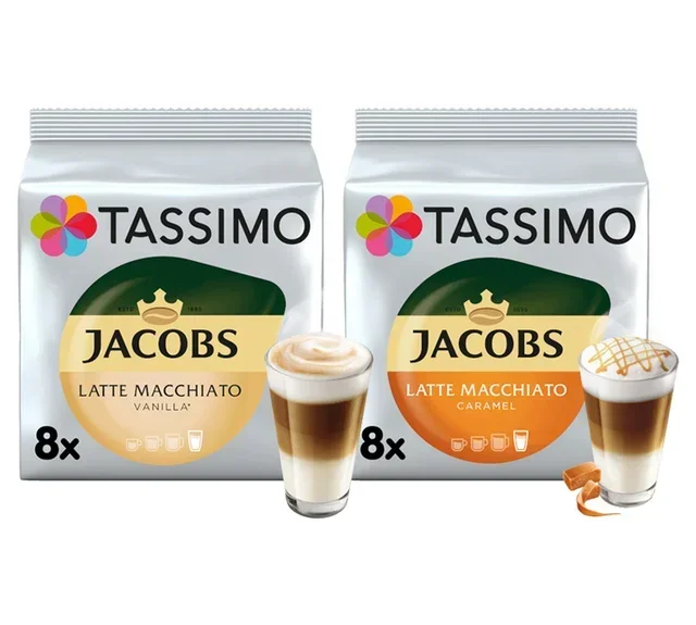 48 δισκία Tassimo Jacobs Latte Macchiato – Πακέτο γνωριμίας – TASSIMO