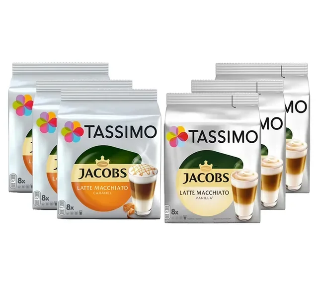 48 δισκία Tassimo Jacobs Latte Macchiato – Πακέτο γνωριμίας – TASSIMO