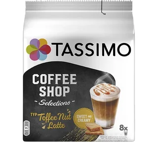 Kapsułki Tassimo Coffee Shop Toffee Nut Latte – 8 sztuk