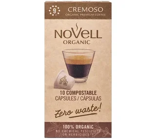 Probni paket: 50 organskih kapsula, kompatibilnih sa Nespresso* Original - NOVELL