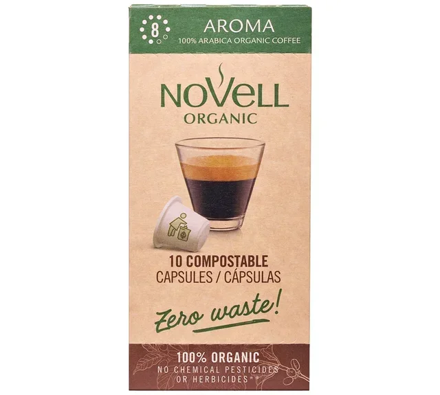 Probni paket: 50 organskih kapsula, kompatibilnih sa Nespresso* Original - NOVELL