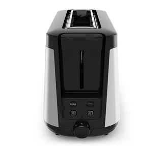 Tefal TL430811 Element Long Slot Toaster - Black &amp; Grey