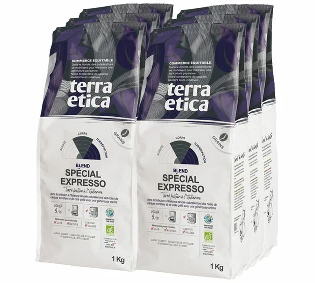 Terra Etica organska kafa 6 kg – Profesionalni izbor za espreso