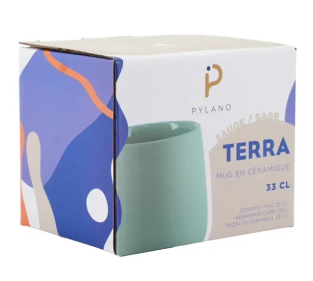 Terra Sage Mug 33 cl by PYLANO