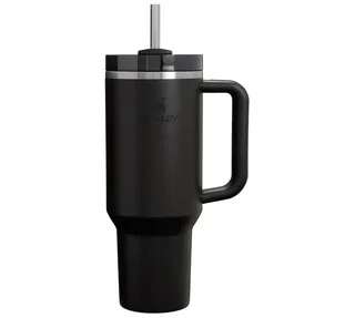 The Quencher H2.O FlowState 1.18 L Black Insulated Tumbler with Straw - STANLEY