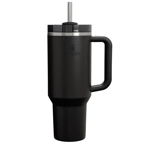 Vaso térmico STANLEY The Quencher H2.O FlowState 1,18 L negro con pajita